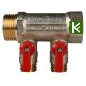 Коллектор никелированный STOUT SMB 6200 011202